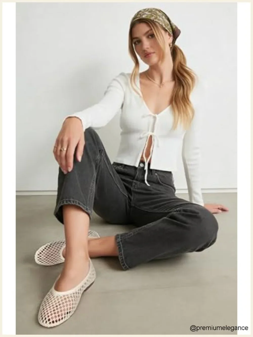 Mesh Ballet Flats for Women Slip On Round Toe Comfy Casual Office Fishnet